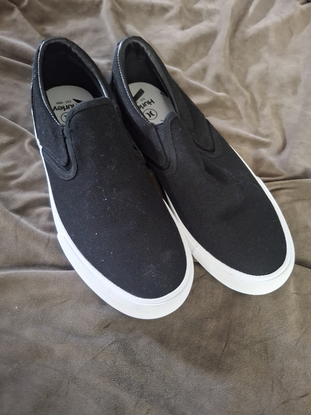 Mens Hurley Slip On Shoes
